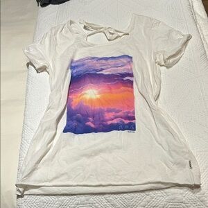 Black White Sunset Graphic Tee